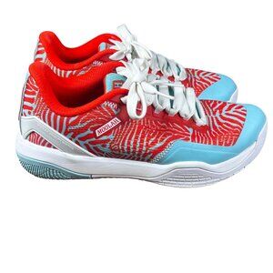 Moolah Neovolt Low Women's Basketball Shoes Red Aqua Size‎ 6.5